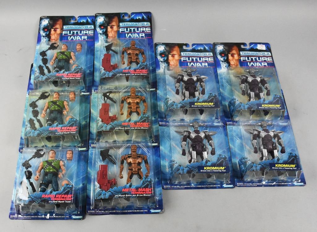 Kenner Terminator Future War Action Figures-Carded-NOS (1 of 3)