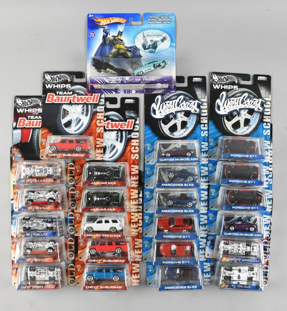 Mattel Hot Wheels, Assorted, Carded w/ Shipping Box-NOS (1 of 4)