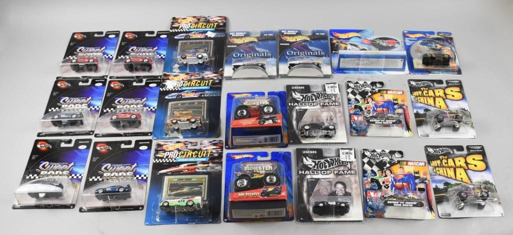 (20) Mattel Hot Wheels - Assorted Variety-Carded-NOS (1 of 3)