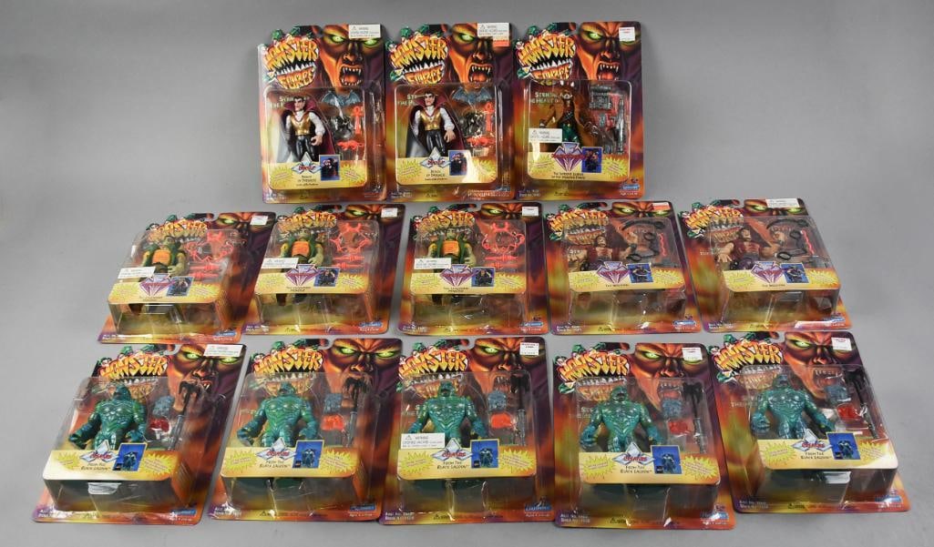 Playmates Monster Force Action Figures, Carded - NOS (1 of 3)
