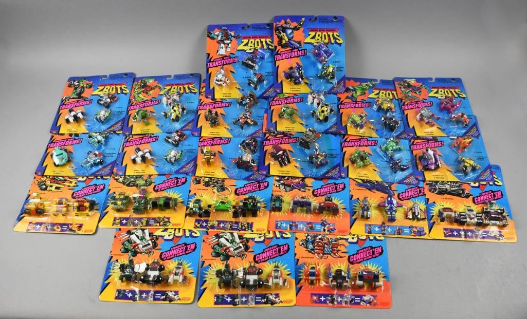Galoob Z-Bots/Linkbots/Morphbots Action Figs-Carded-NOS (1 of 3)