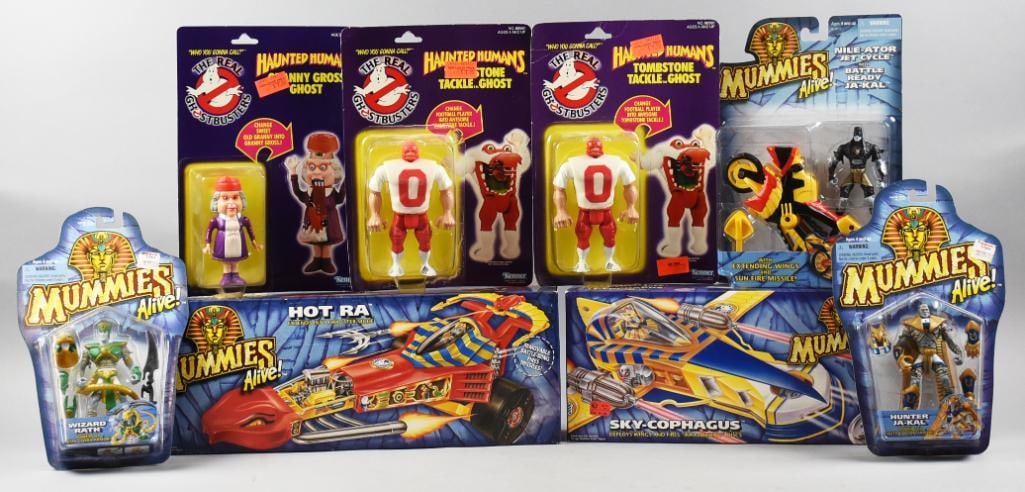 Ghostbusters/Haunted Humans + Action Figs-Carded/Boxed (1 of 5)