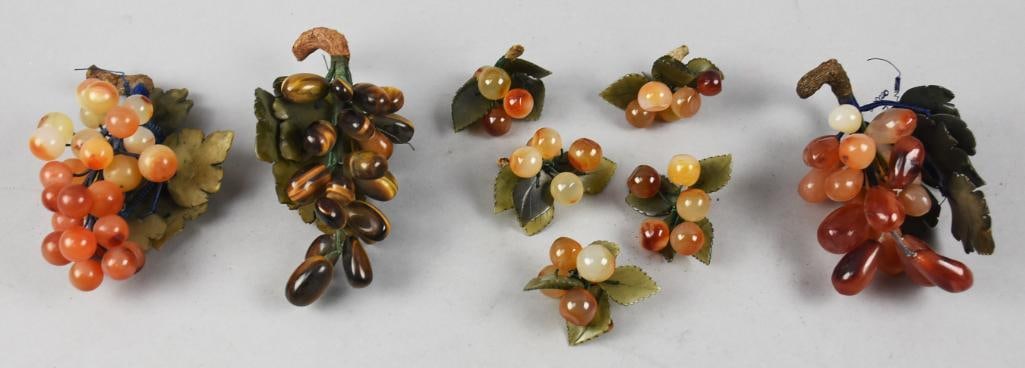 Vintage Chinese Semi-Precious Stone Carved Fruit (1 of 5)