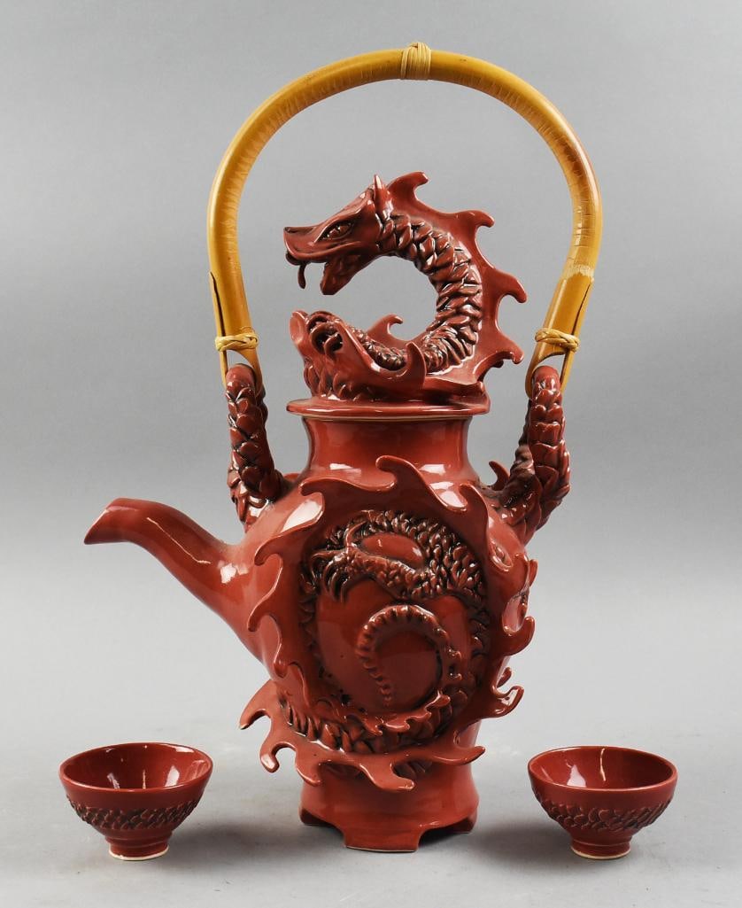 2009 Donna Perugini The Emperor's Dragon Tea Set (1 of 15)