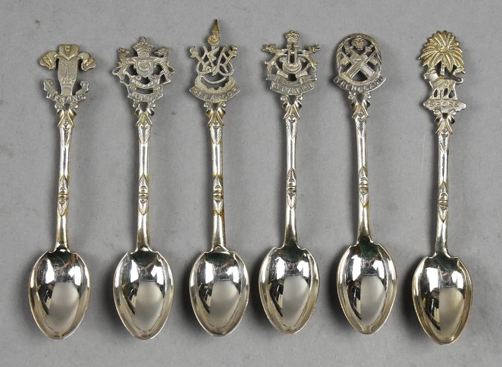 Malayasian Silver Collector Spoons (1 of 7)