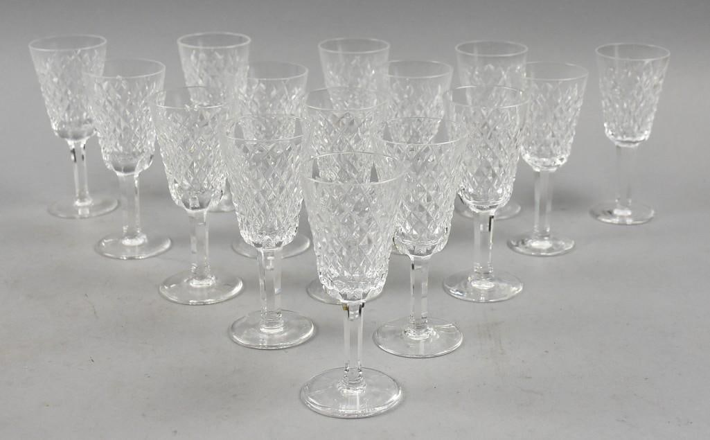 (15) 1952-2022 Waterford Crystal Alana Sherry Stems (1 of 4)