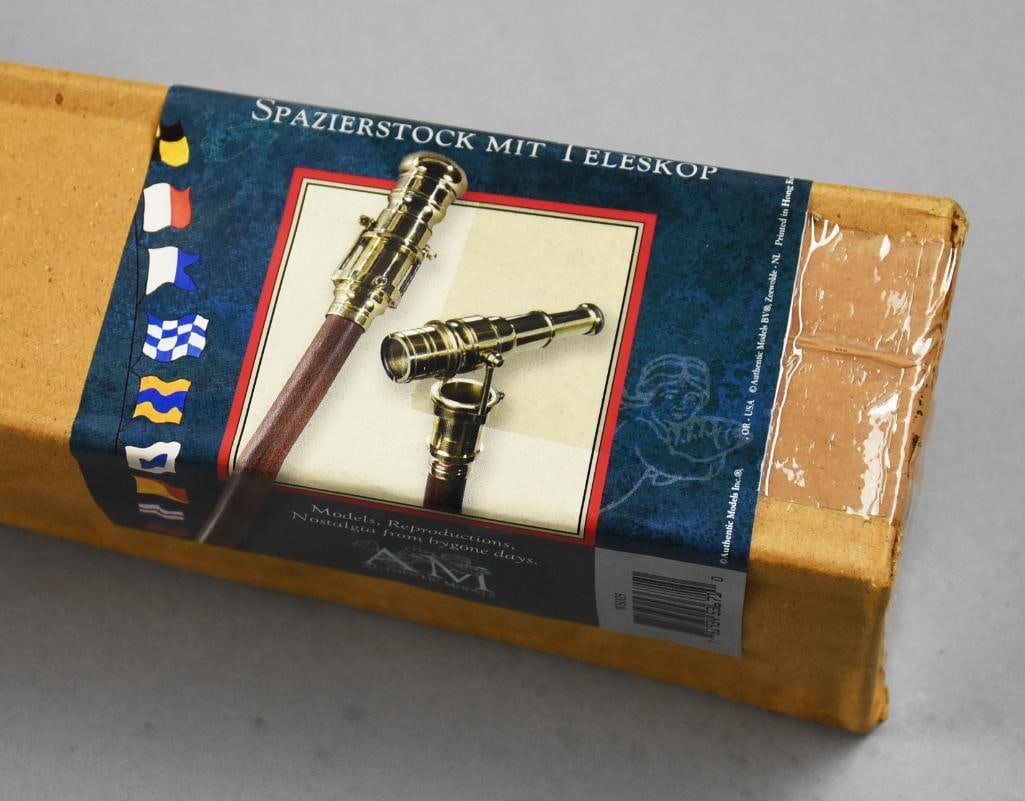 Telescope Walking Stick, WS006-Authentic Models-MIB (1 of 5)