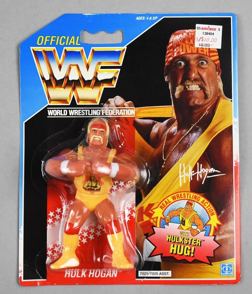 WWF Hulk Hogan Action Figure, Carded, NOS (1 of 2)