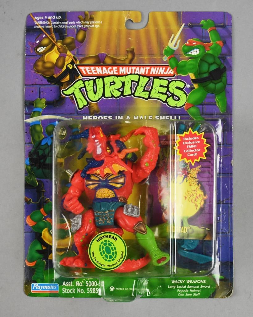 Teenage Mutant Ninja Turtles, Hothead-Carded- NOS: Playmates Teenage Mutant Ninja Turtles, Hothead-Carded- NOS. From the home of the largest toy collector on the west coast.