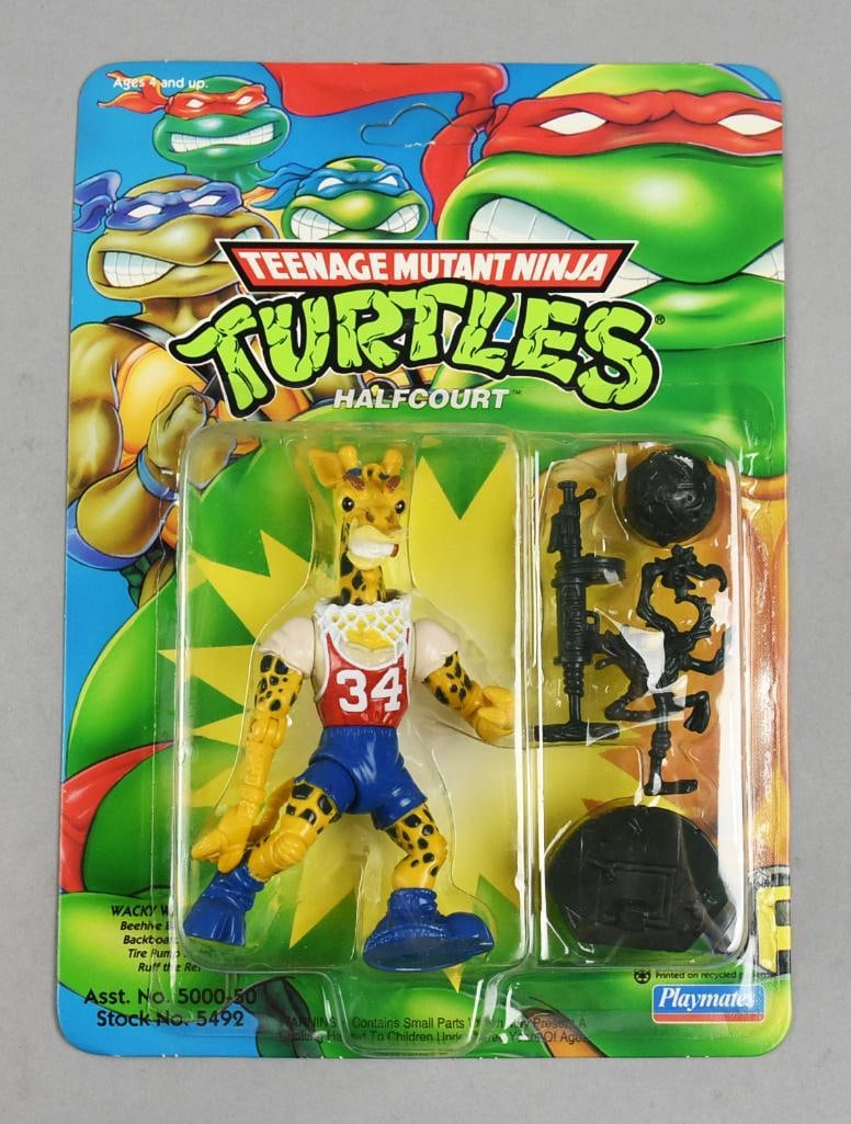 Teenage Mutant Ninja Turtles-Halfcourt-Carded - NOS: Playmates Teenage Mutant Ninja Turtles-Halfcourt-Carded - NOS. From the home of the largest toy collector on the west coast.
