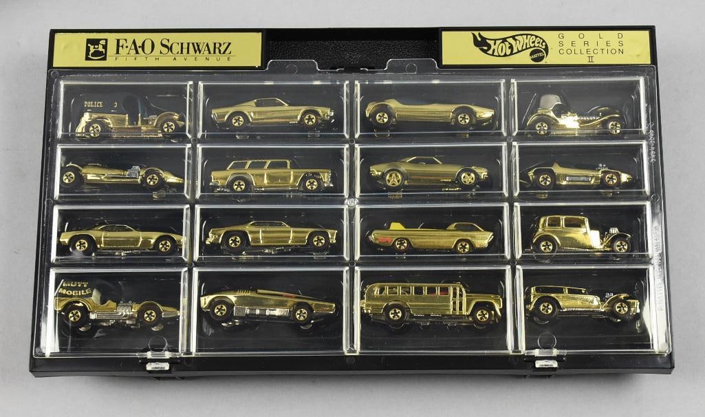Fao Schwarz Mattel Hot Wheels Gold Series Iii Mib Nos