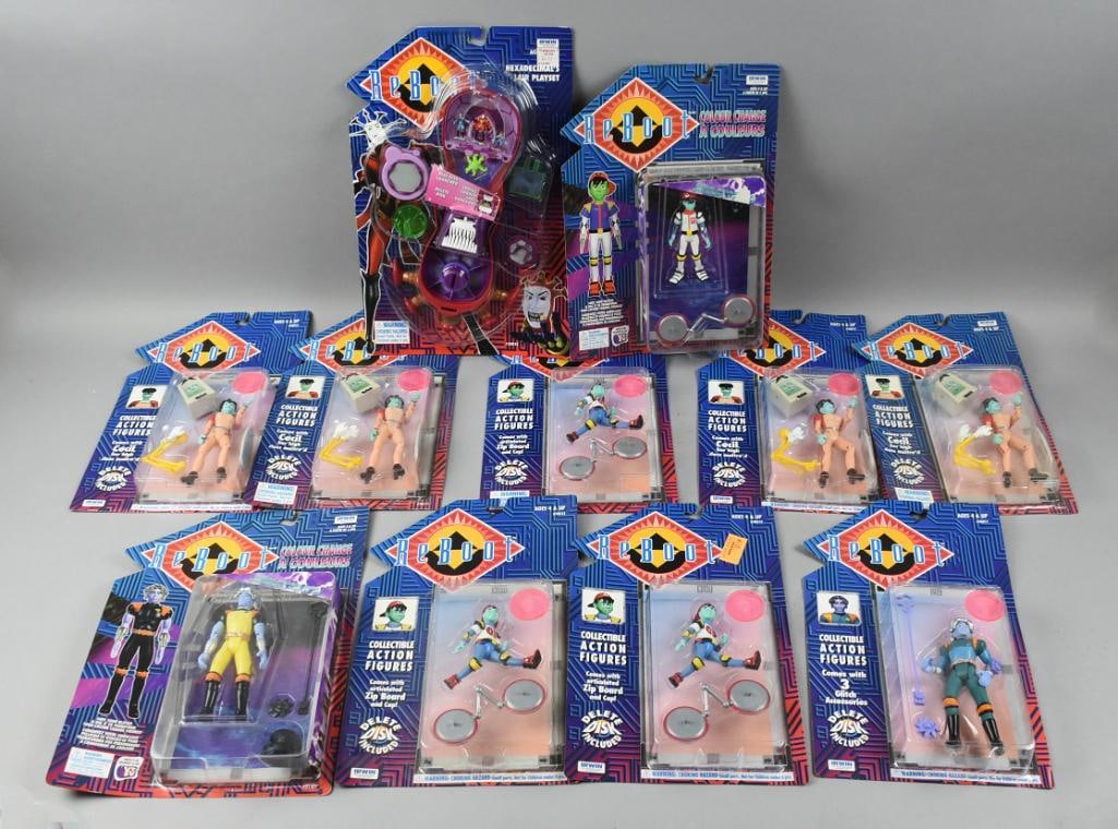 (11) Reboot Action Figures, Carded, New Old Stock (1 of 5)