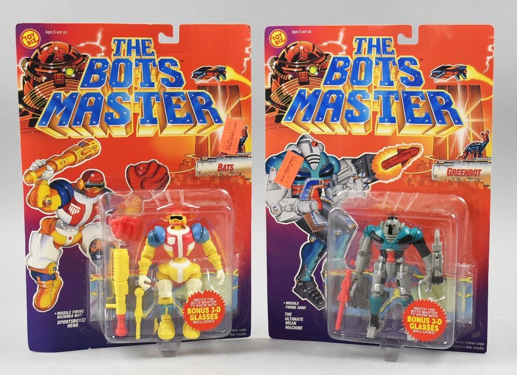 The Bots Master Action Figures, Carded, Mint - NOS (1 of 2)