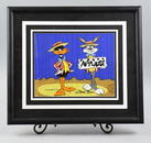 Chuck Jones Signed Cel Bugs & Daffy Applause-Ltd Ed-COA