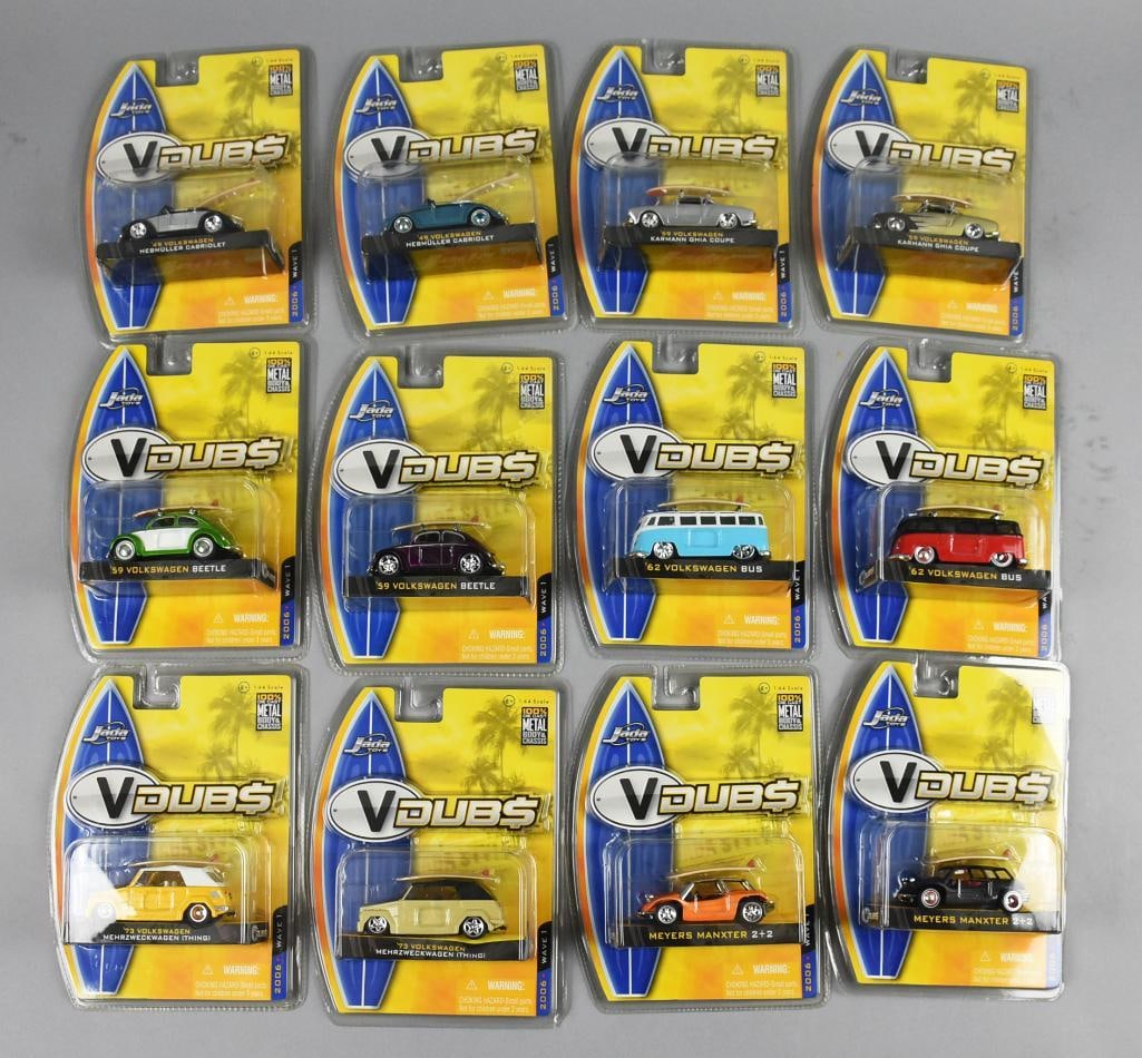 V DUB$ Diecast Cars-Carded, Original Shipping Box - NOS: V DUB$ Diecast Cars-Carded, Original Shipping Box - NOS.??From the home of the largest toy collector on the west coast.