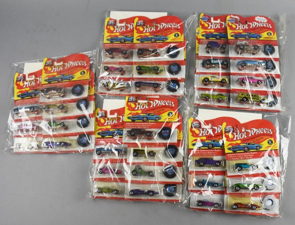 Hot Wheels 25th Anniversary/Vintage Collection-Mint-NOS: These are five multiple car packs of?Hot Wheels 25th Anniversary/Vintage Collection-Mint-NOS.?From the home of the largest toy collector on the west coast.