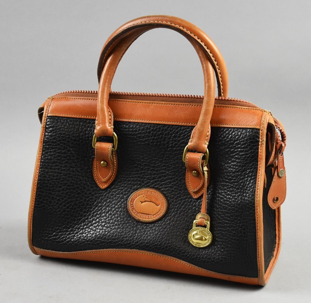 Dooney and bourke shop flap tab satchel