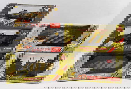 (5) Ultimate Soldier Tanks and Command Car, MIB-NOS: Lot is five Ultimate Soldier Tanks and Command Car, MIB-NOS.