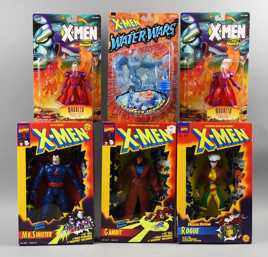 (6) Toy Biz Marvel X-Men Action Figures-Carded/Boxed-NOS (1 of 2)