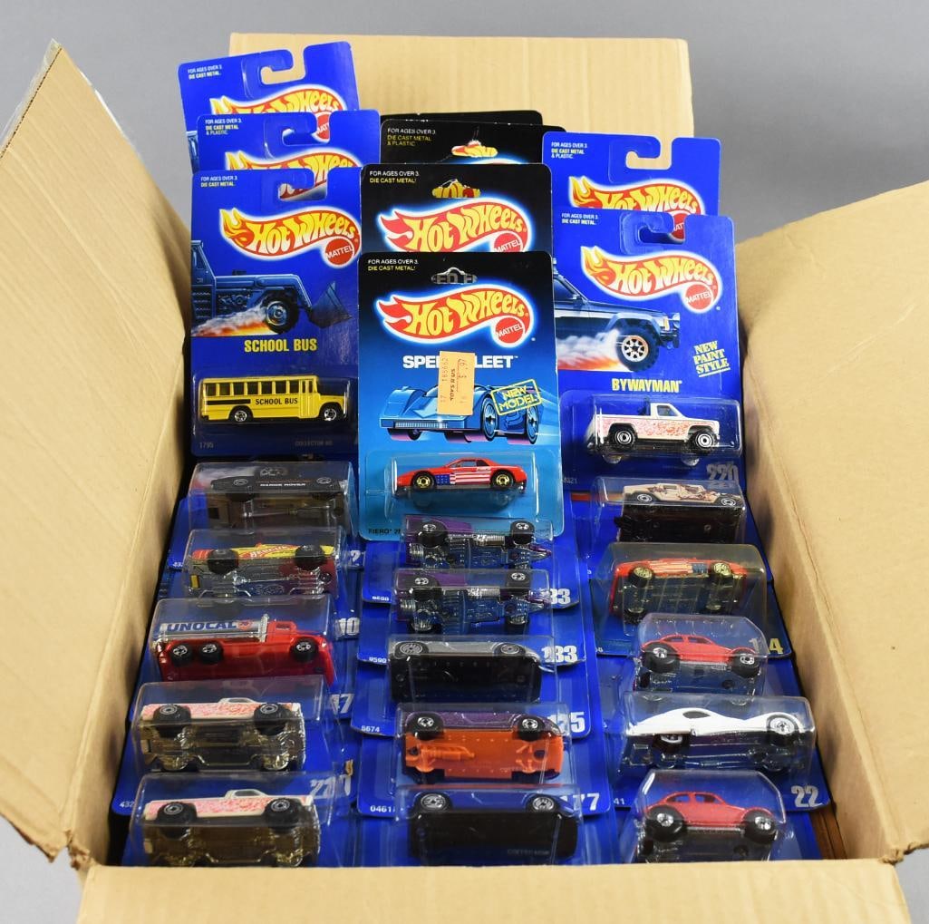 (129) 1988-1991 Hot Wheels-Blue Card-Speed Fleet-NOS (1 of 4)