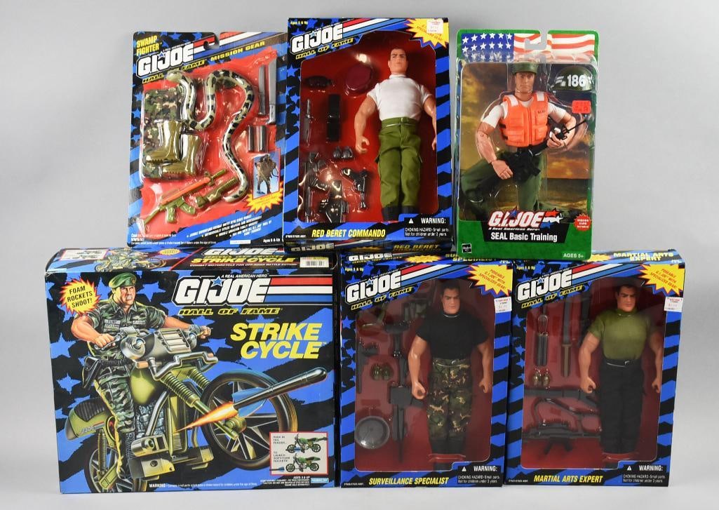 (6) 1993-95, 2003 GI Joe Hall of Fame & More, Mint, NOS (1 of 2)