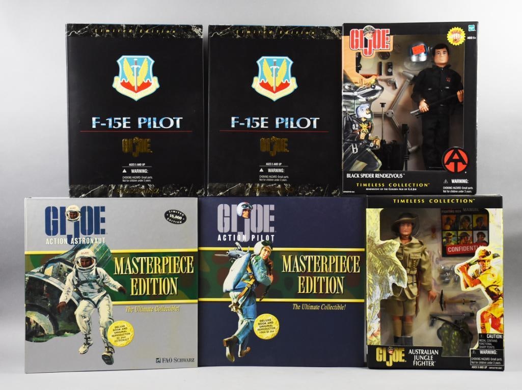 (6) 1996, 2002-03 GI Joe Masterpiece & More, Mint-NOS (1 of 4)