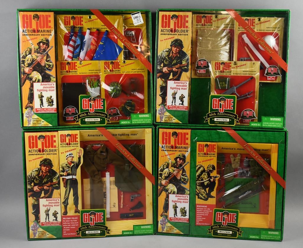 (4) 2003 GI Joe 40th Anniversary Action Figures-MIB-NOS (1 of 2)