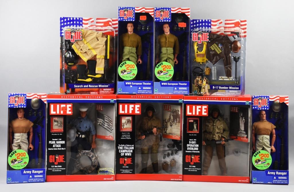 (9) 2000-02 GI Joe Life Magazine PLUS  -Mint, NOS (1 of 2)