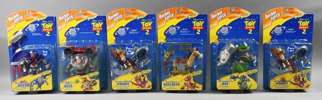 (6) Toy Story Rocket Force Action Figures - Carded - NOS (1 of 3)