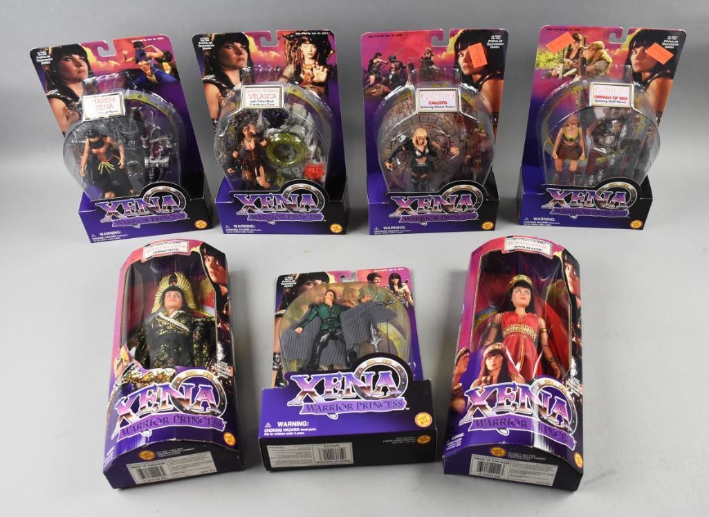 (6) 1998-99 Toy Biz Xena Action Figures-MIP-NOS (1 of 5)