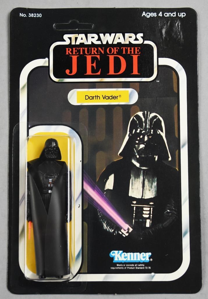 1983 Star Wars Darth Vader 65 Back Return of the Jedi-MOC-Unpunched (1 of 2)