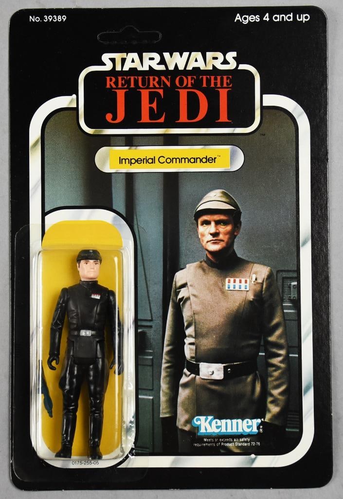 1983 Star Wars Imperial Commander 77 Back ROTJ, Unpunched-MOC (1 of 2)