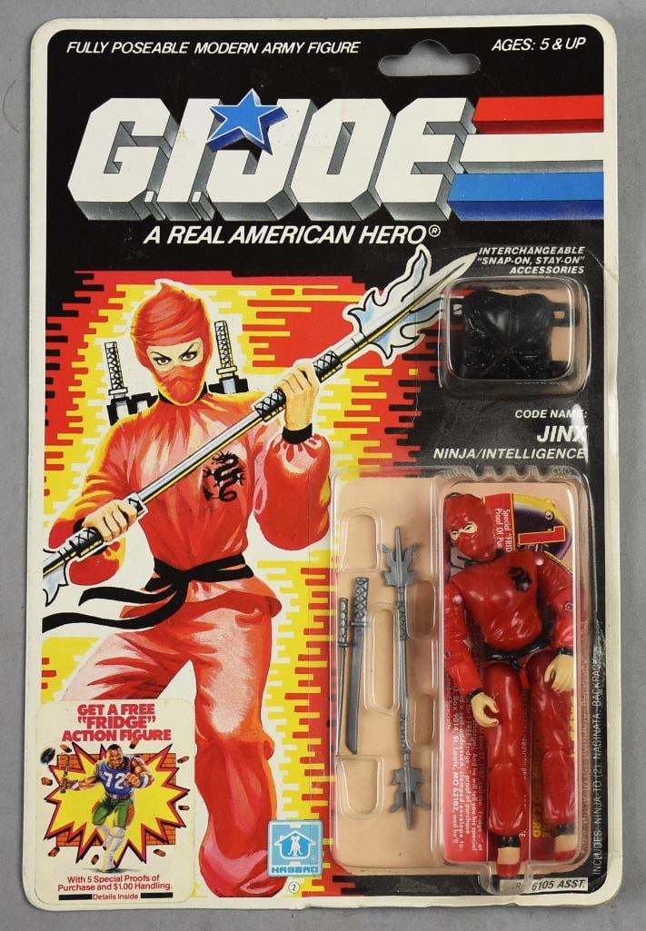 1986 Hasbro GI Joe Jinx Army Figure-MOC-NOS (1 of 3)