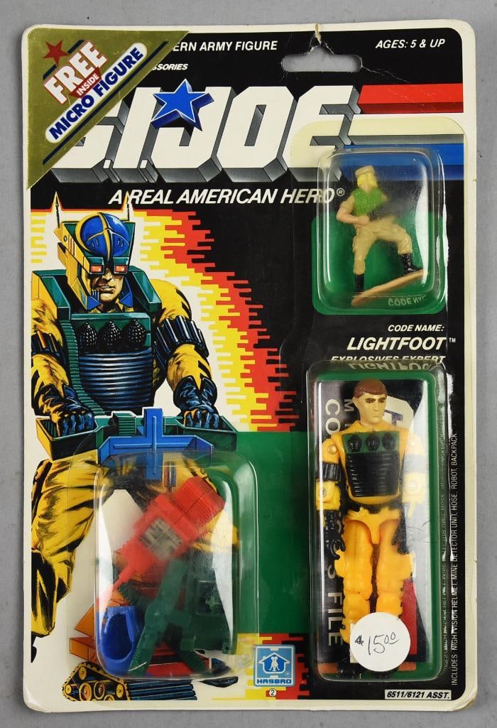 1988 Hasbro GI Joe Lightfoot Army Figure-MOC-NOS: 1988 Hasbro GI Joe Lightfoot Army Figure-Mint-NOS.