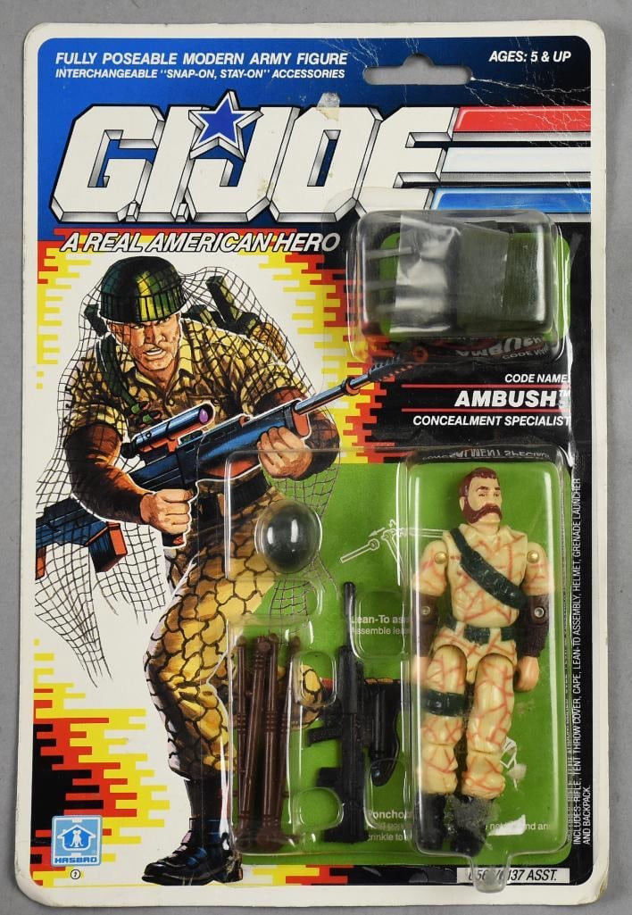 1989 Hasbro GI Joe Ambush Army Figure-MOC-NOS: 1989 Hasbro GI Joe Ambush Army Figure-Mint-NOS.