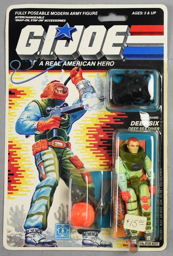 1988 Hasbro GI Joe Deep Six Army Figure-MOC-NOS: 1988 Hasbro GI Joe Deep Six Army Figure-Mint-NOS.