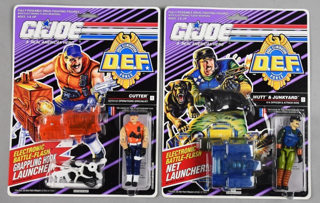 (2) 1991 Hasbro GI Joe Mutt & Junkyard-Cutter-MOC-NOS (1 of 3)