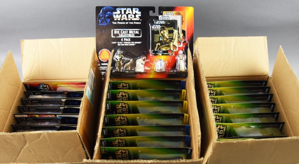 (48) 1995, 1997 Kenner Star Wars POTF Action Figures-NOS (1 of 6)