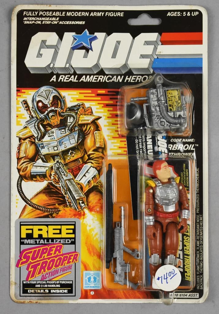 1987 Hasbro GI Joe Charbroil Action Figure-NOS: 1987 Hasbro GI Joe Charbroil Action Figure-NOS. Single owner collection from the largest toy collector on the West Coast.