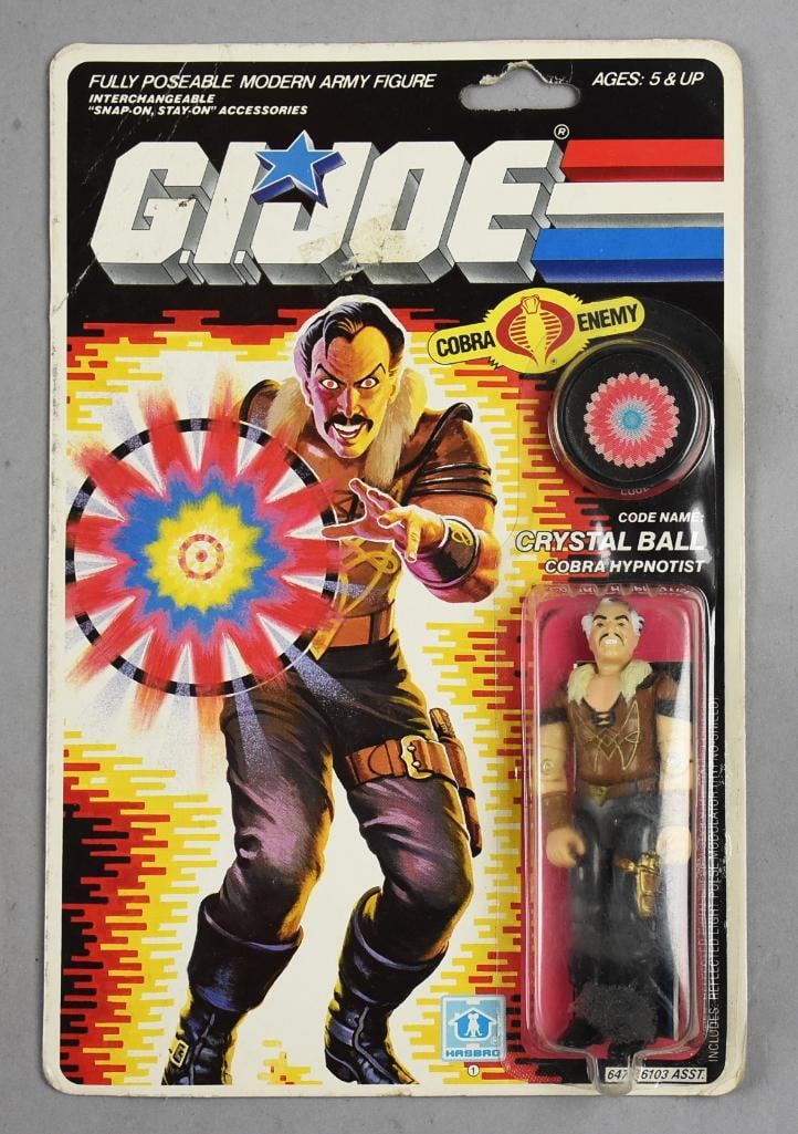 1986 Hasbro GI Joe Crystal Ball Army Figure-MOC-NOS: 1986 Hasbro GI Joe Crystal Ball Army Figure-MOC-NOS. Single owner collection from the largest toy collector on the West Coast.