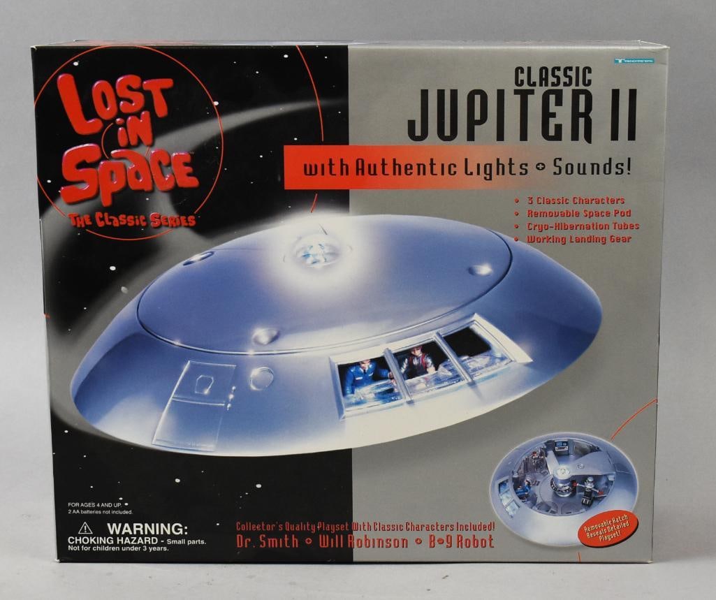 1998 Trendmasters Lost in Space Jupiter II, Mint in Box: 1998 Trendmasters Lost in Space Jupiter II, Mint in Box. Single owner collection from the largest toy collector on the West Coast.