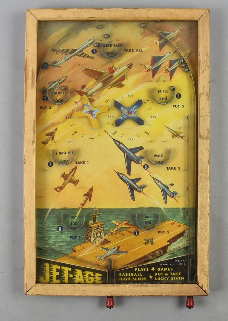 c1950 Jet-Age Pinball  Northwestern Products Co  MCM (1 of 6)