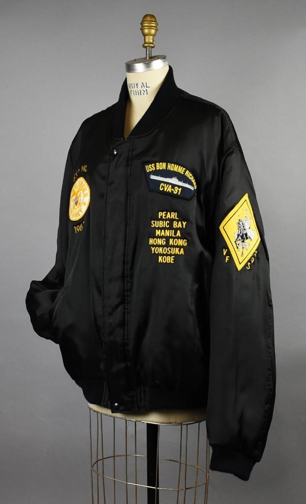 US Navy USS Bon Homme Richard Tour Jacket (1 of 8)