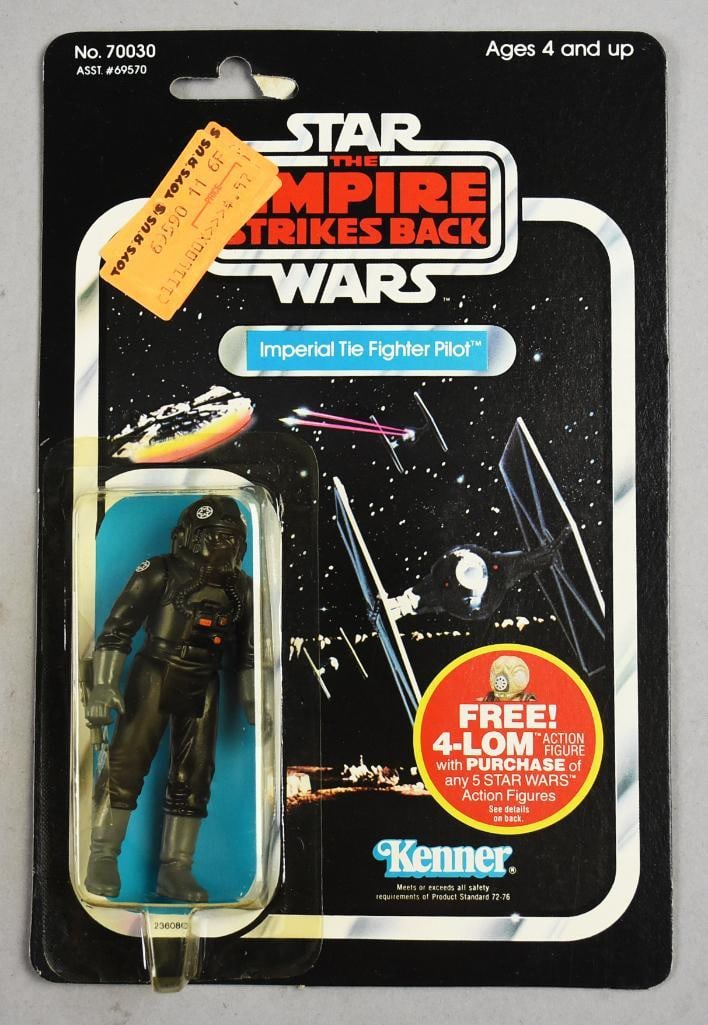 1982 Star Wars Imperial Tie Fighter Pilot 47 Back ESB-MOC-Unpunched (1 of 3)