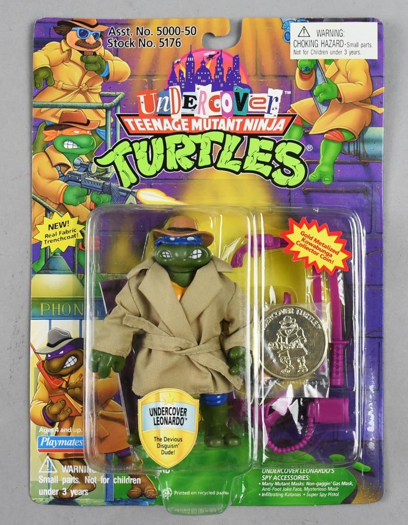1994 Playmates TMNT Undercover Leonardo-MOC-NOS (1 of 3)