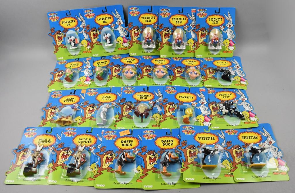 (22) 1994 Tyco Looney Tunes Action Figures, MOC-NOS (1 of 2)