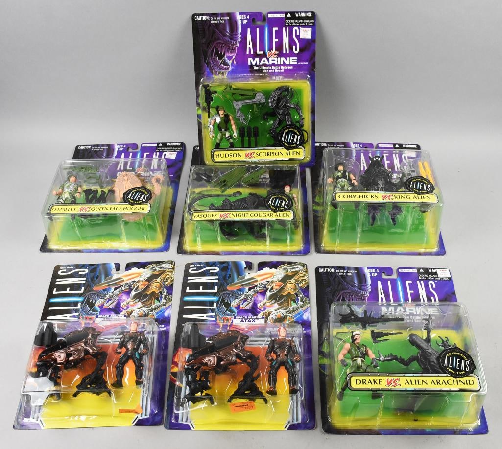 (7) 1992, 96 Kenner Aliens Action Figs Multi Packs-MOC-NOS (1 of 3)
