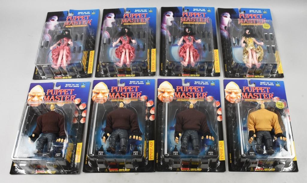 (8) 1998 Full Moon Toys Puppet Master Action Figs-MOC-NOS (1 of 3)