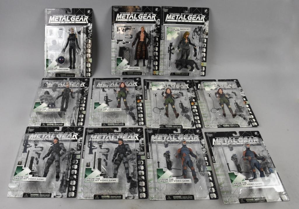 (11) 1999 McFarlane Metal Gear Ultra Action Figures-NOS (1 of 5)