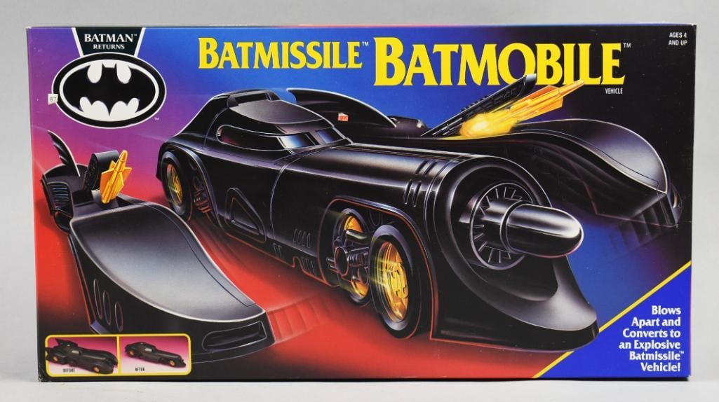 1991 Kenner Batman Batmissle Batmobile-Original Box - NOS (1 of 5)